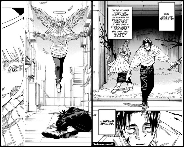 Jujutsu Kaisen chap 174 chứng kiến màn thể hiện của nguyền sư đặc cấp Yuta và lời tuyên bố sẵn sàng làm tất cả vì Gojo - Ảnh 1.