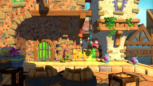 Chơi Tết cực vui với game platformer miễn phí - Yooka-Laylee and the Impossible Lair - Ảnh 2.