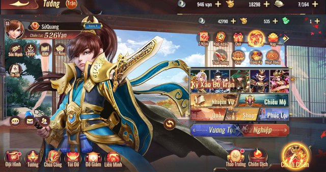 Vẫn là game chiến thuật nhưng siêu hay, siêu tăng lực chiến với tính năng mới - Quốc chiến? Đây là game Tam Quốc mà 500 anh em nên thử - Ảnh 18.