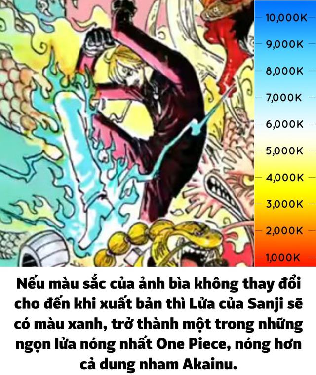 One Piece: Xuất hiện trên trang bìa tập 102, ngọn lửa chiêu thức Ifrit Jambe của Sanji có màu xanh - Ảnh 3.