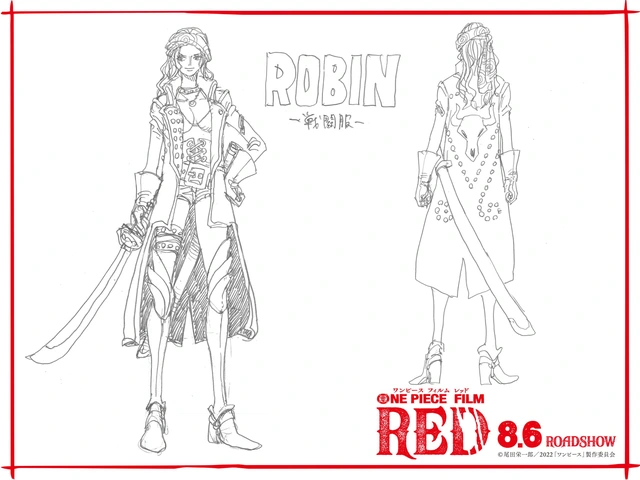 One Piece Film Red hé lộ trang phục mới của băng Mũ Rơm: Zoro hóa quý tộc Pháp, Sanji mang kiếm - Ảnh 7.
