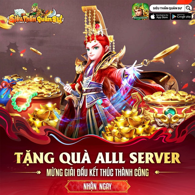 Siêu Thần Quân Sư công bố giải thưởng đua Top, chơi lớn tặng cả khối vàng cho game thủ, bonus thêm all server còn chưa hết quà - Ảnh 13.