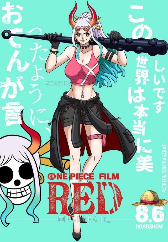 Ngắm nhìn loạt ảnh fanart Yamato và dàn mỹ nữ mà fan muốn góp mặt cùng Luffy trong One Piece Film: Red - Ảnh 4.