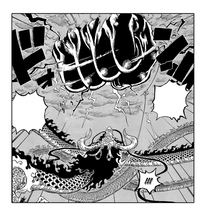One Piece chap 1047 rất có thể là bài học cuối cùng mà thầy giáo Kaido chỉ dạy cho cậu học trò Luffy? - Ảnh 1.