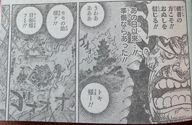 Spoil đầy đủ One Piece chap 1046: Sanji dẫn theo dàn harem chạy trốn, Onigashima sắp rơi xuống - Ảnh 8.