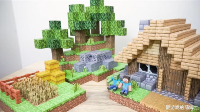 Kỳ công tái hiện Minecraft phiên bản đời thực bằng giấy giống game tới 99%, nam game thủ khiến CĐM trầm trồ, thán phục vì tay nghề bá đạo - Ảnh 5.