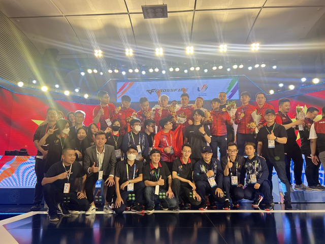 Đội tuyển Đột Kích Việt Nam chính thức hoàn thành nhiệm vụ huy chương vàng tại SEA Games 31 - Ảnh 3.
