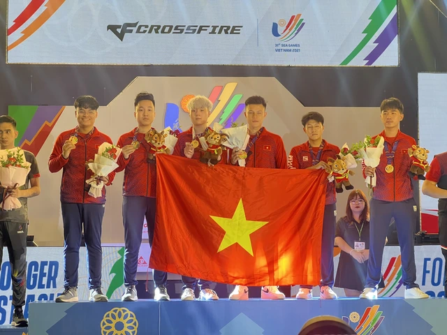 Đội tuyển Đột Kích Việt Nam chính thức hoàn thành nhiệm vụ huy chương vàng tại SEA Games 31 - Ảnh 4.