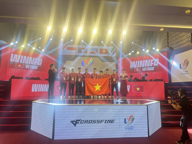 Đội tuyển Đột Kích Việt Nam chính thức hoàn thành nhiệm vụ huy chương vàng tại SEA Games 31 - Ảnh 5.