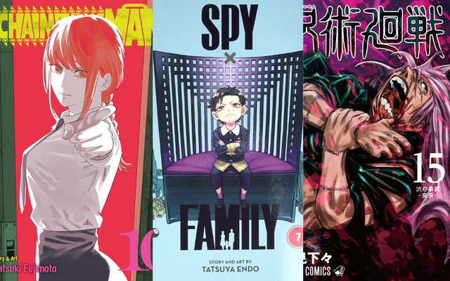 Chainsaw Man, Jujutsu Kaisen và Spy X Family lọt top bestseller tháng 5 - Ảnh 2.
