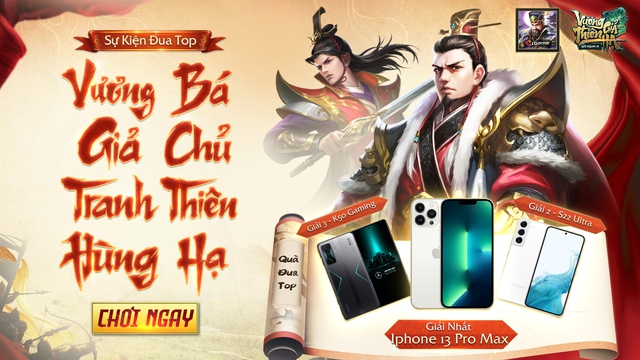 Game Đấu Tướng cực chất Vương Giả Thiên Hạ chính thức Open Beta, Đua TOP ngay - Ảnh 1.