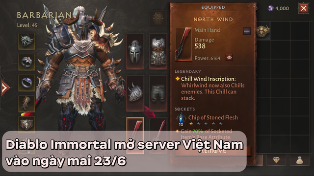 Game thủ đừng quên, Diablo Immortal sẽ phát hành chính thức tại Việt Nam vào ngày mai - Ảnh 1.