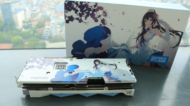 Yeston RTX 3080 Sakura Hitomi: Khi card đồ họa mang linh hồn Anime - Ảnh 10.